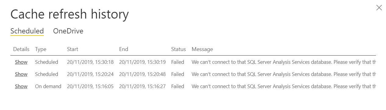 Report AAS Datasource not refreshing after updating the dataset ...