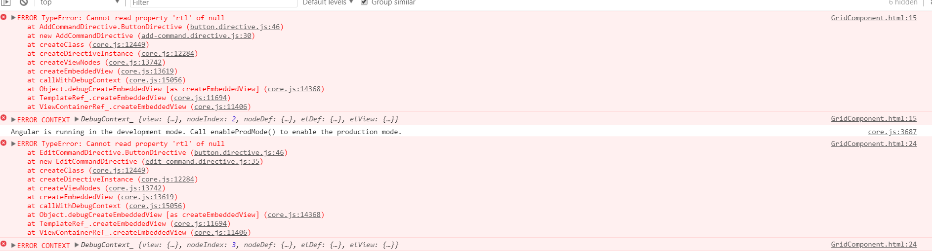 Unable to load button in the grid - Angular · Issue #1434 · telerik ...