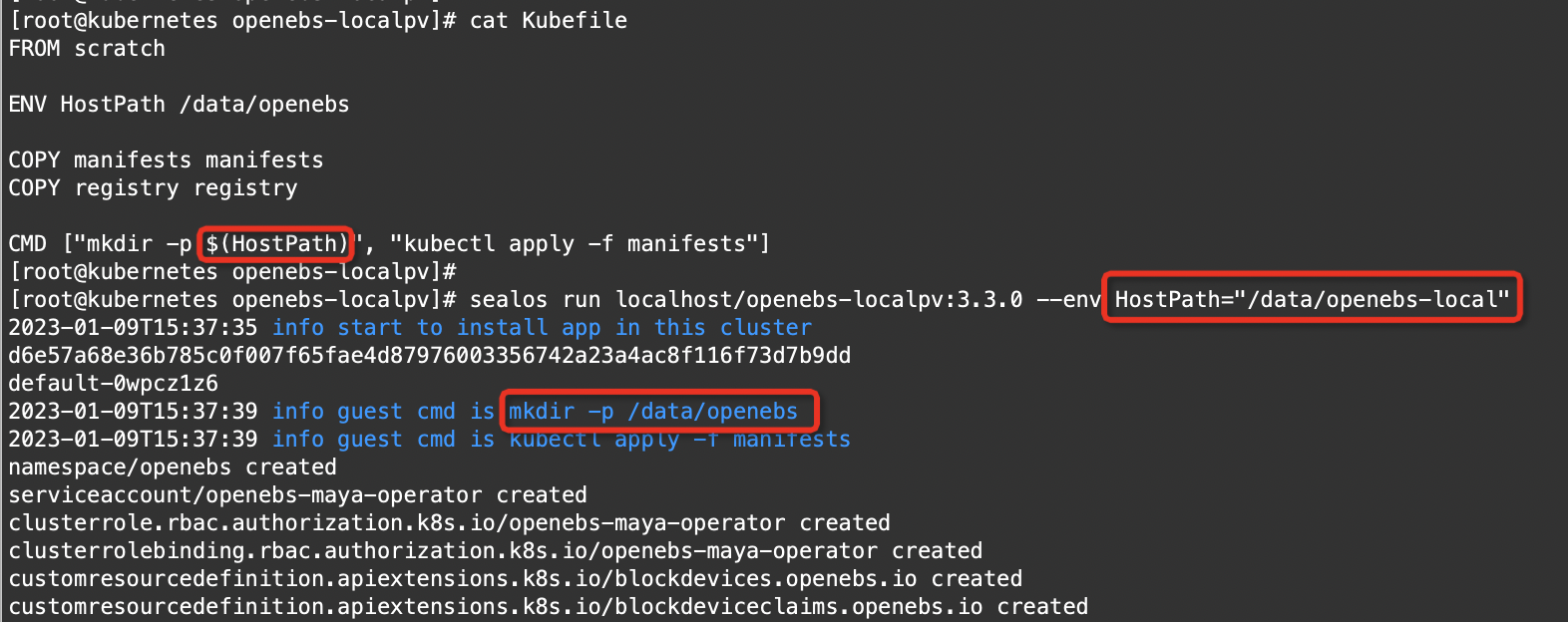 BUG: Kubefile CMD Env Not effective · Issue #2354 · labring/sealos · GitHub