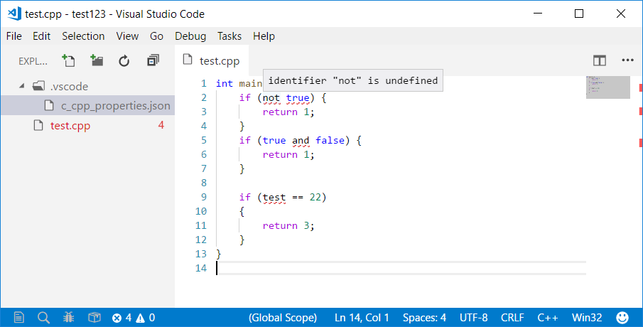 Support C++ alternative tokens for binary operator `and`, `or`, `not ...