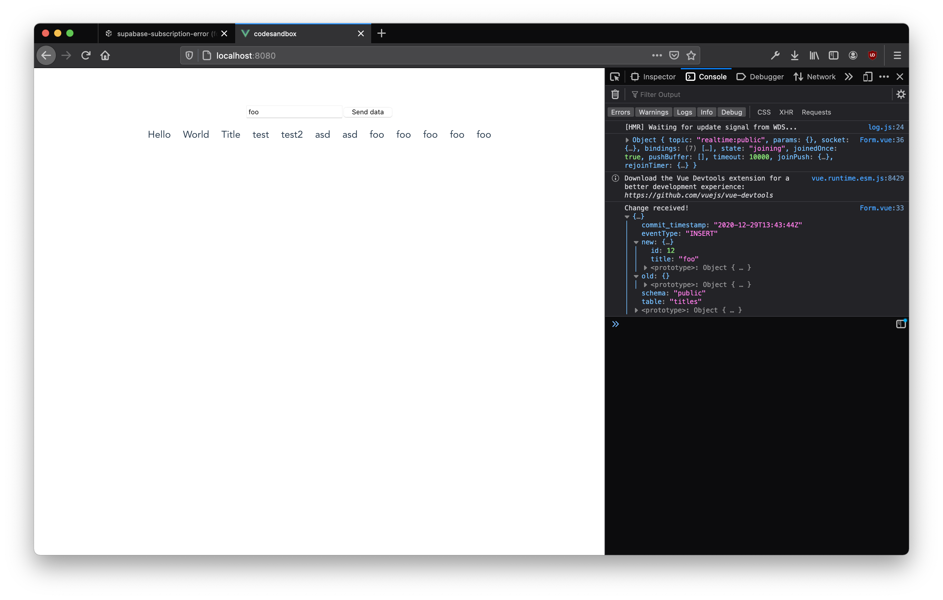 Realtime not sending notifications · supabase · Discussion #428 · GitHub