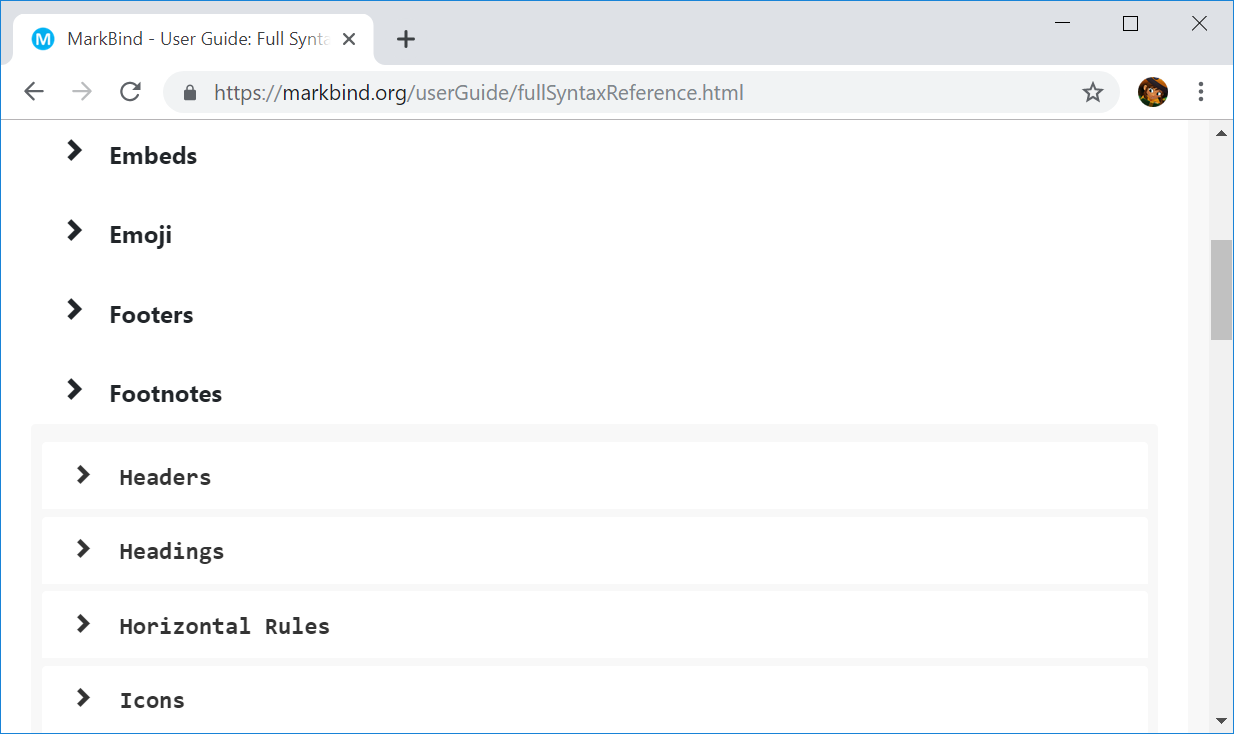 Syntax reference: Panels after 