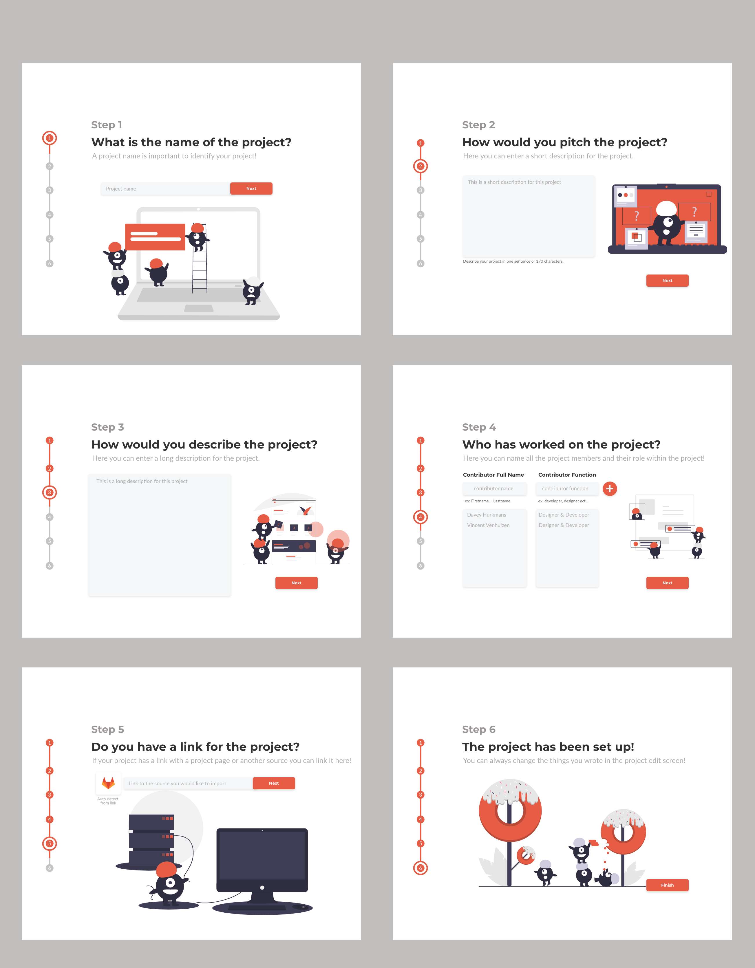 Design: Project Wizard · Issue #319 · DigitalExcellence/dex-frontend ...