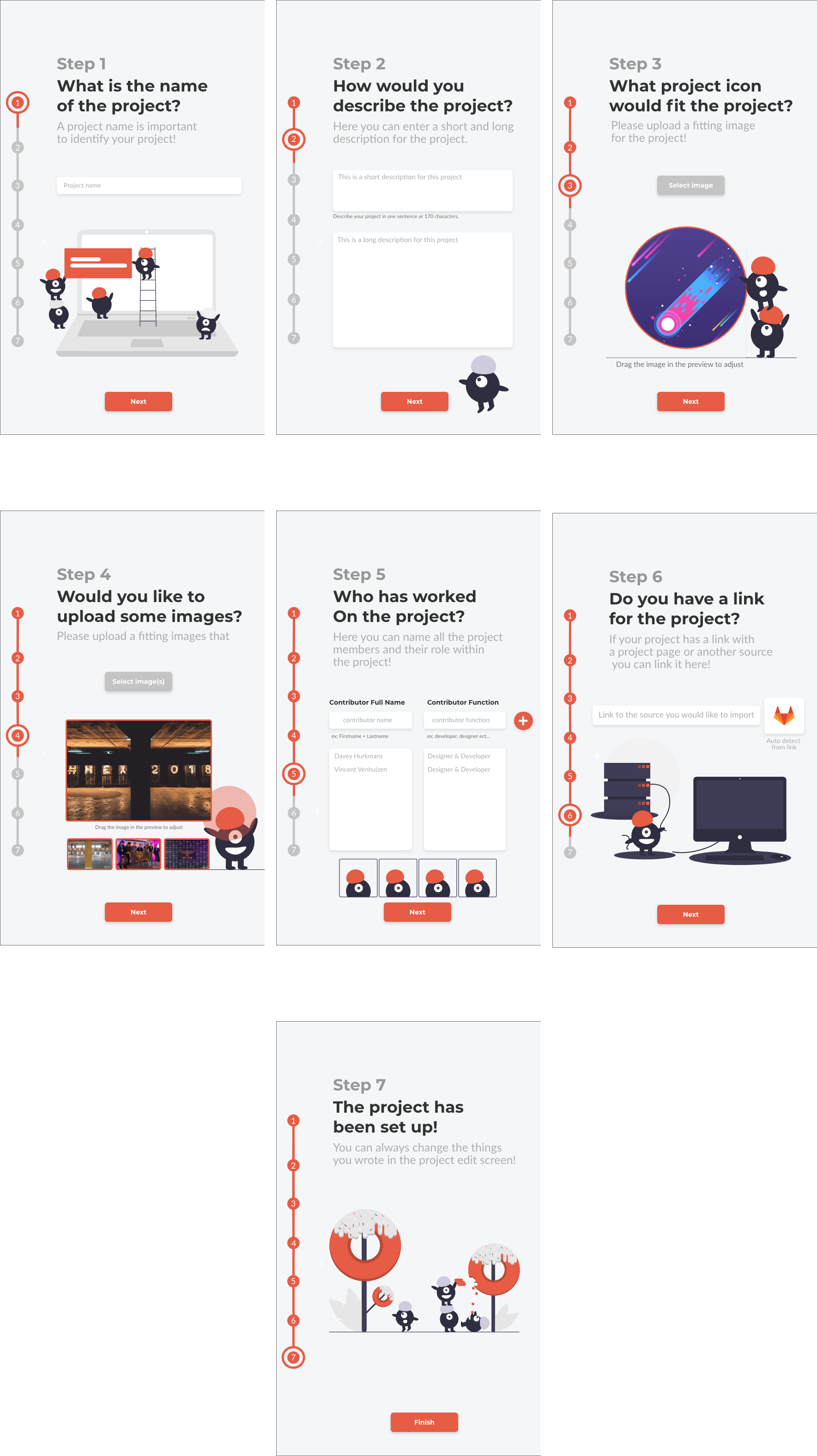 Design: Project Wizard · Issue #319 · DigitalExcellence/dex-frontend ...