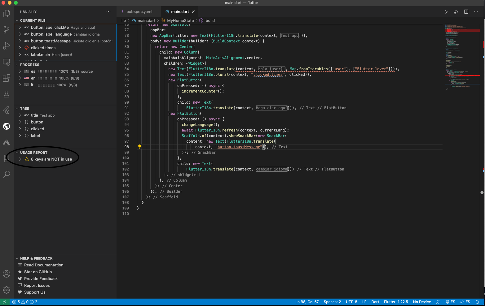 Usage report no work in Flutter_i18n · Issue #453 · lokalise/i18n-ally ...