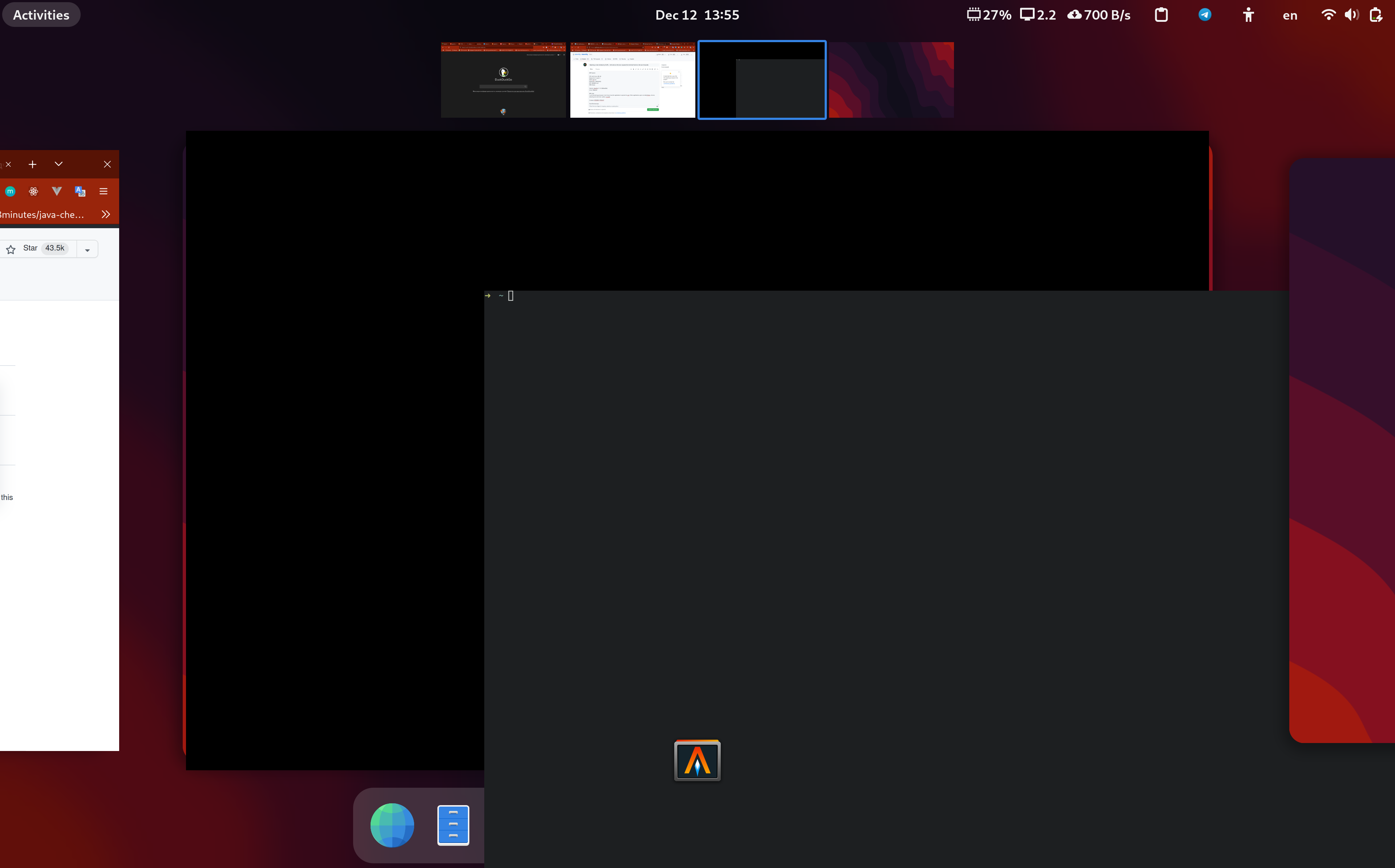 Opening a new window by CLRL + left click on the icon causes the