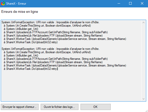 error ftp · Issue #3443 · ShareX/ShareX · GitHub