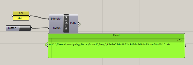 GitHub - mnmly/ghTempFile: Grasshopper Component to generate temp file ...