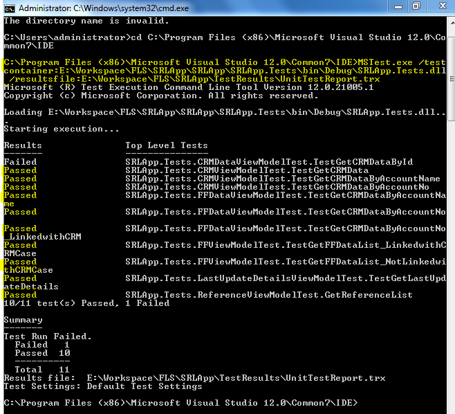 OpenCover.Console test fails when code reads data from app.config file ...