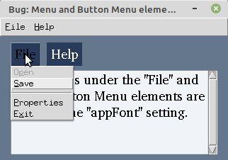 [Enhancement] Add ability to set the font for the Menus in a ButtonMenu ...