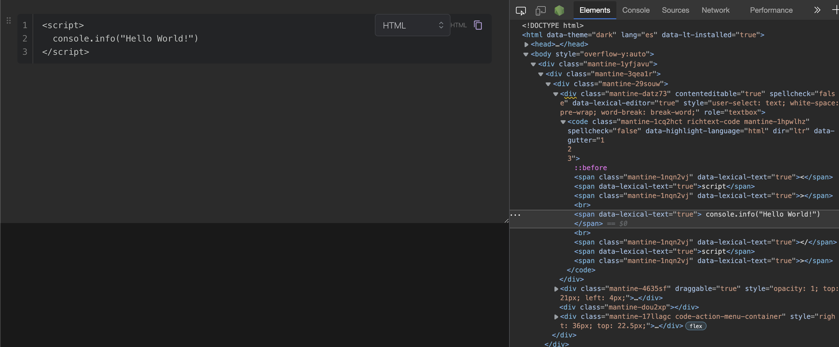 Feature: Code block improvements · Issue #2118 · facebook/lexical · GitHub