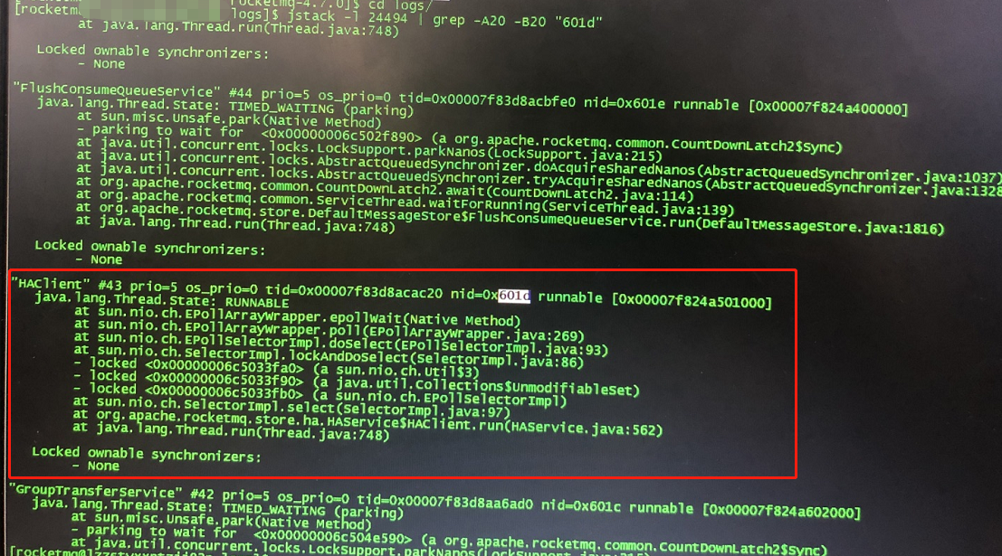 Slave Haclient Infinite loop · Issue #2476 · apache/rocketmq · GitHub