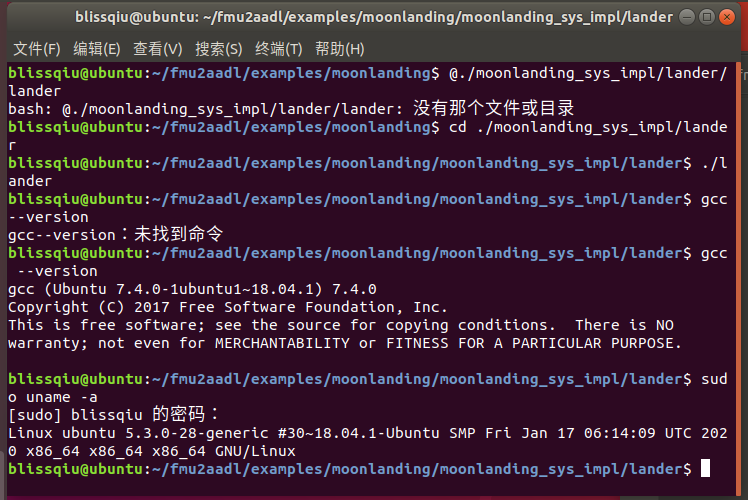 Installation errors on Ubuntu 18.04 · Issue #7 · OpenAADL/fmu2aadl · GitHub