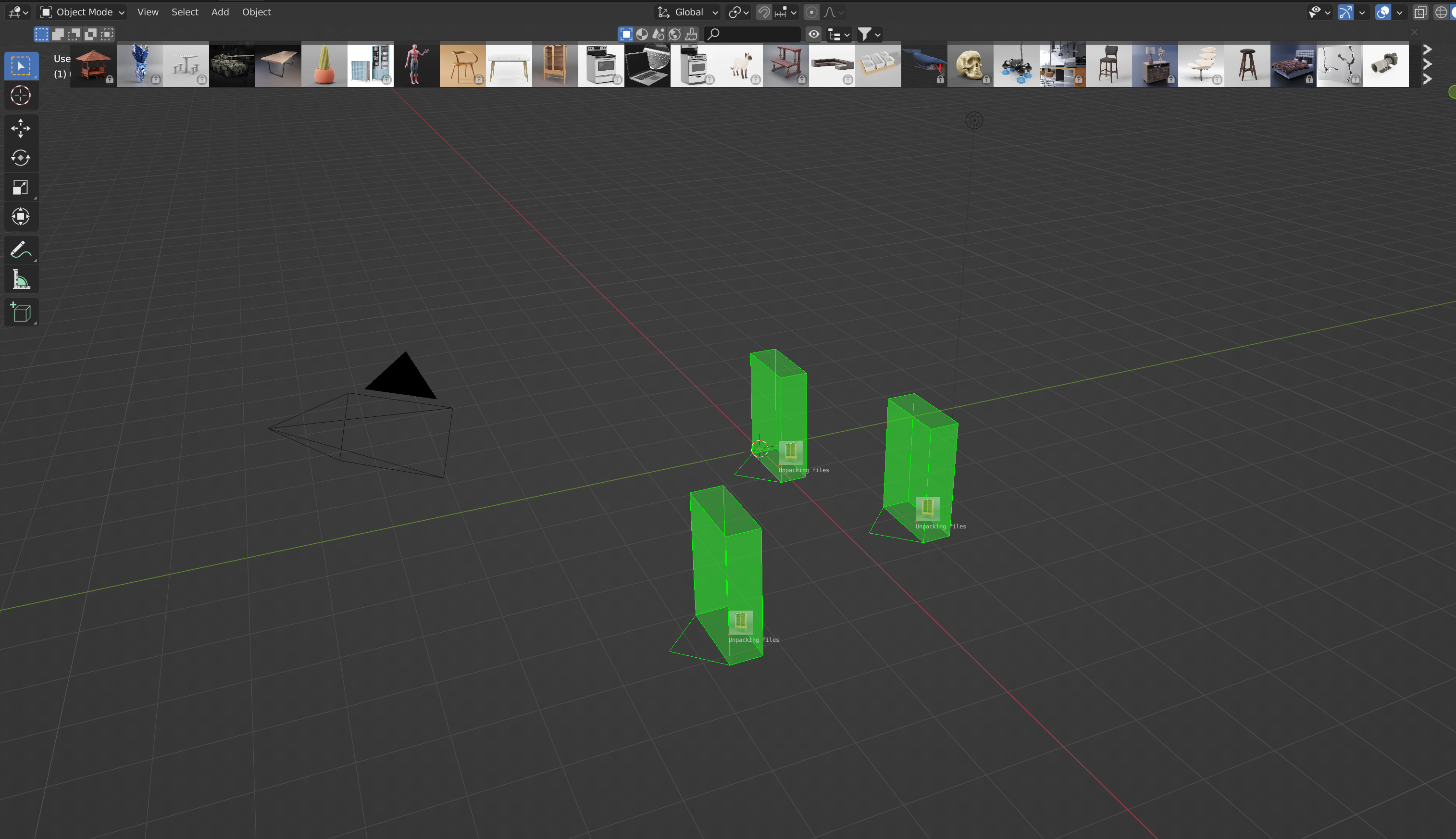 Downloading models stacks at 100% · Issue #72 · BlenderKit/BlenderKit ...