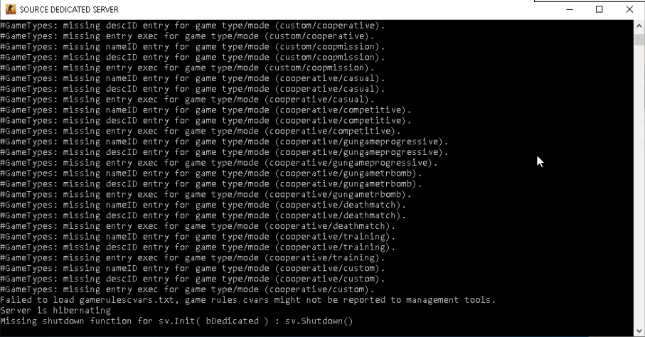 Crash on server startup · Issue #206 · lenosisnickerboa/csgosl · GitHub