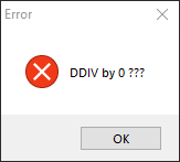 DDIV opcode gives error message and soft locks · Issue #1925 ...
