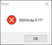 DDIVU opcode gives error message and soft locks · Issue #1926 ...