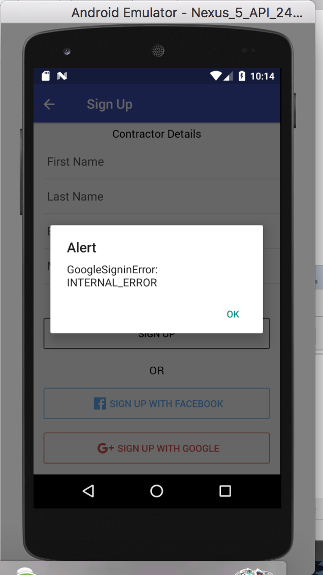 java - android google sign in failed Images High... W/AuthSignInClient: Could not launch sign in Intent. Google Play ...