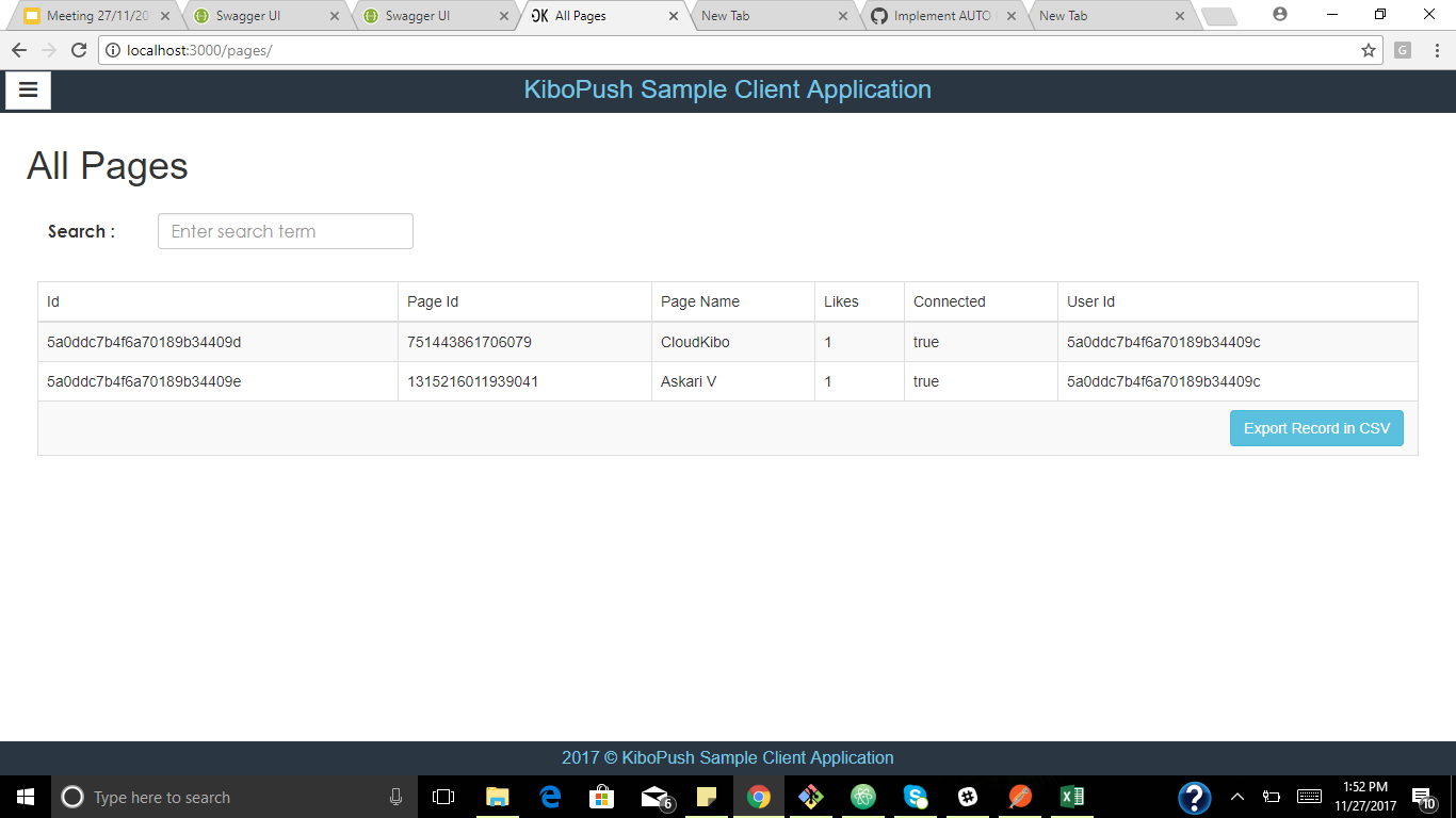 Implement AUTO POSTING GET API client to fetch and display data in ...