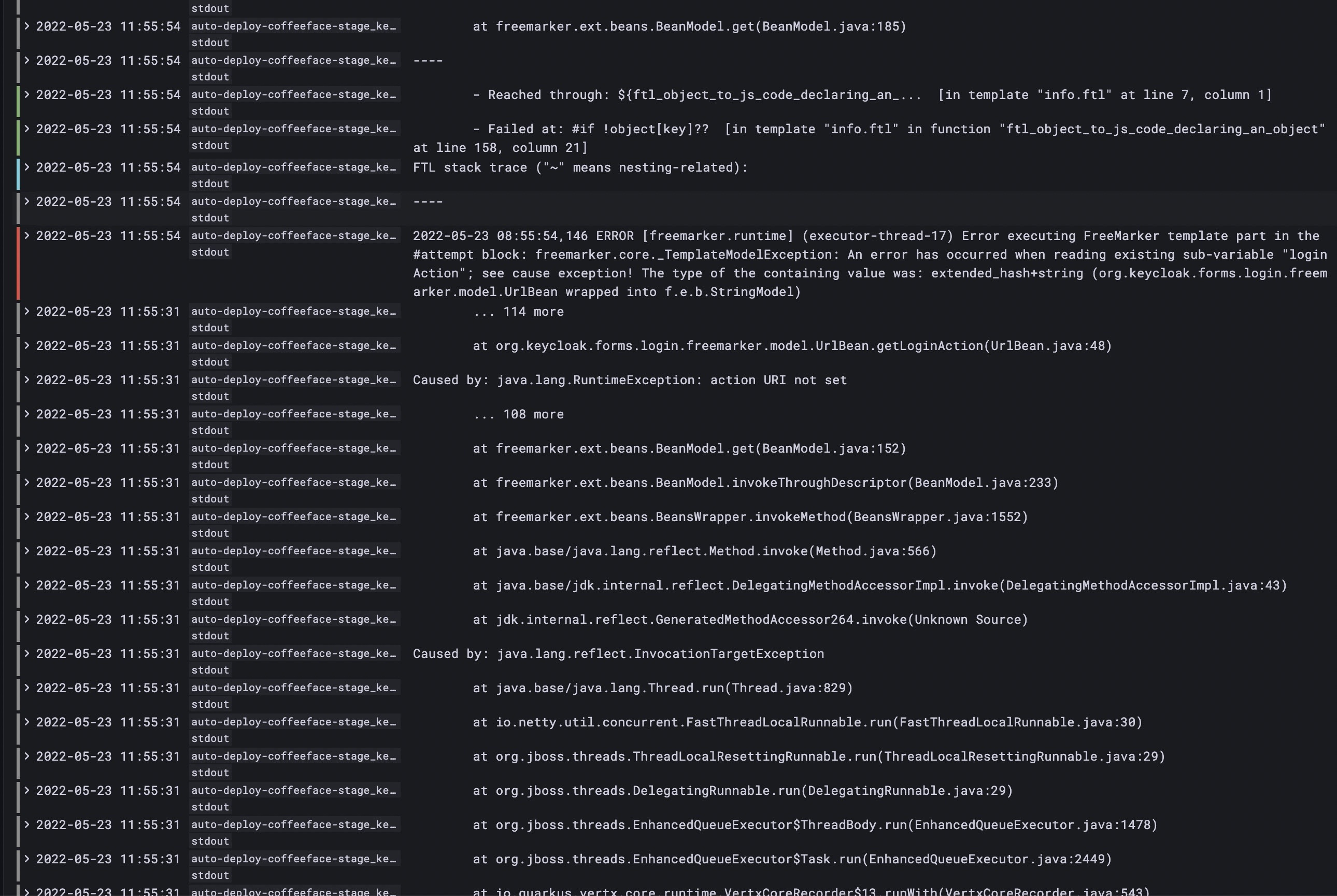 Again phantom error after update to v5.3.2 · Issue #109 · keycloakify ...