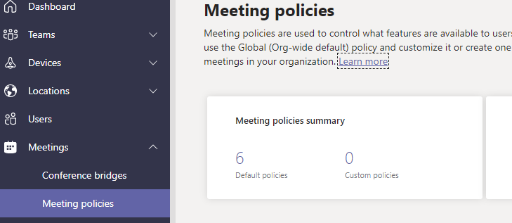 Wrong link in MS Teams Admin Center · Issue #1673 · MicrosoftDocs ...