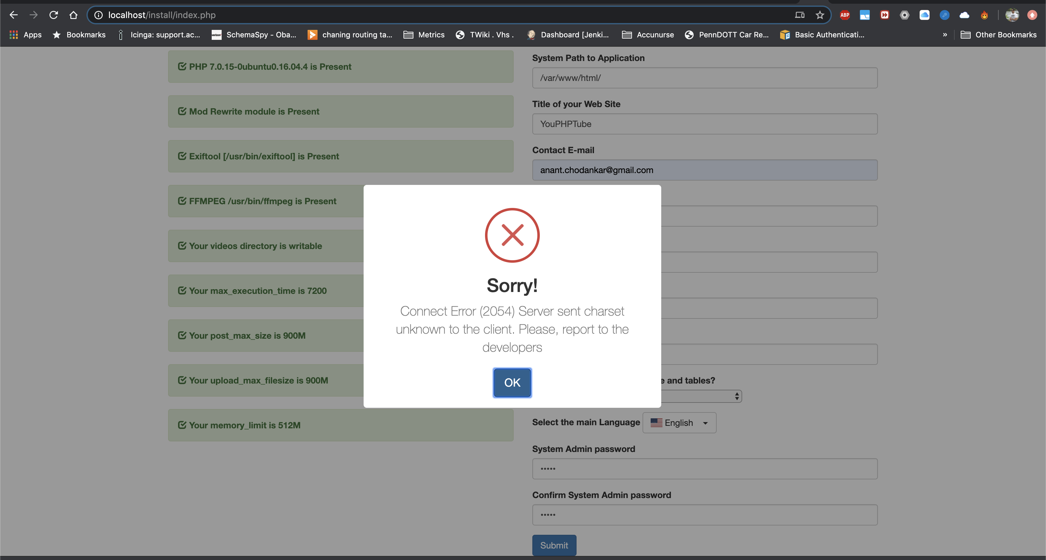 Error while registering on index page · Issue #3004 · WWBN/AVideo · GitHub