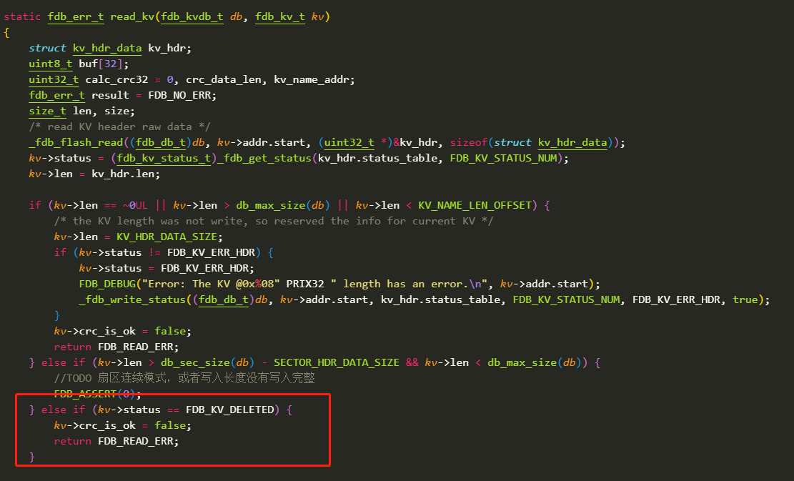 建议kv初始化的时候，不对删除状态的数据进行处理 · Issue #157 · armink/FlashDB · GitHub