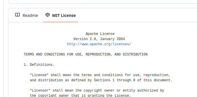 New GitHub design incorrectly recognizes repository license · community ...