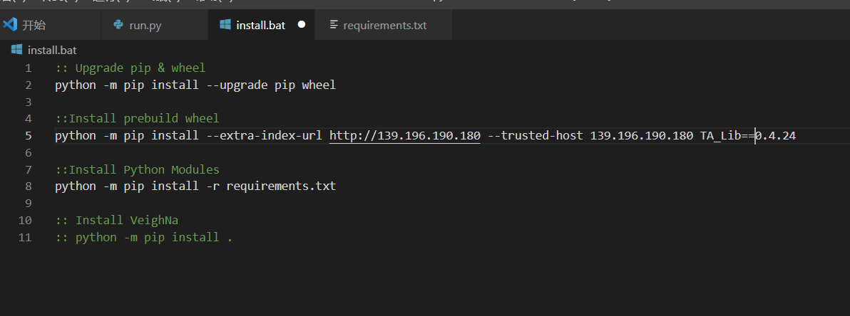 【windows install bug】 · Issue #3403 · vnpy/vnpy · GitHub