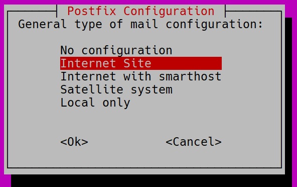 postfix-internet
