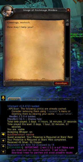 [NPC] Image of Archmage Modera · Issue #3138 · WoWManiaUK/Redemption ...