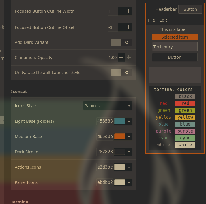 Icon preview not displayed on the rightmost panel · Issue #349 · themix ...