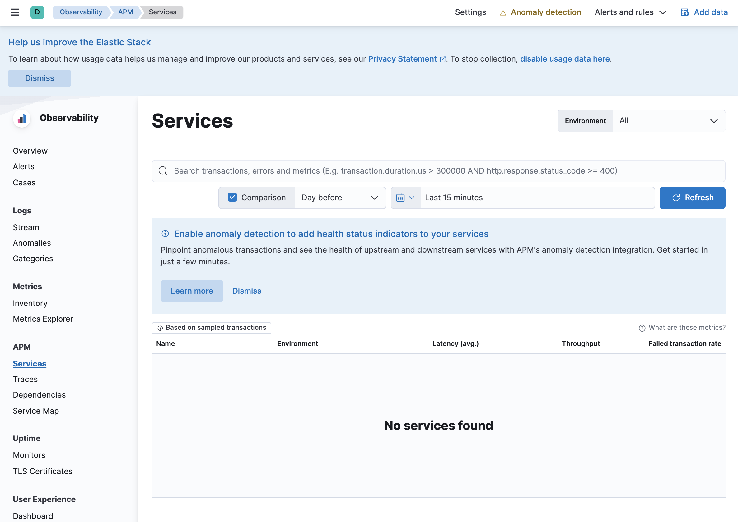 [APM] Sample data needs · Issue #122526 · elastic/kibana · GitHub