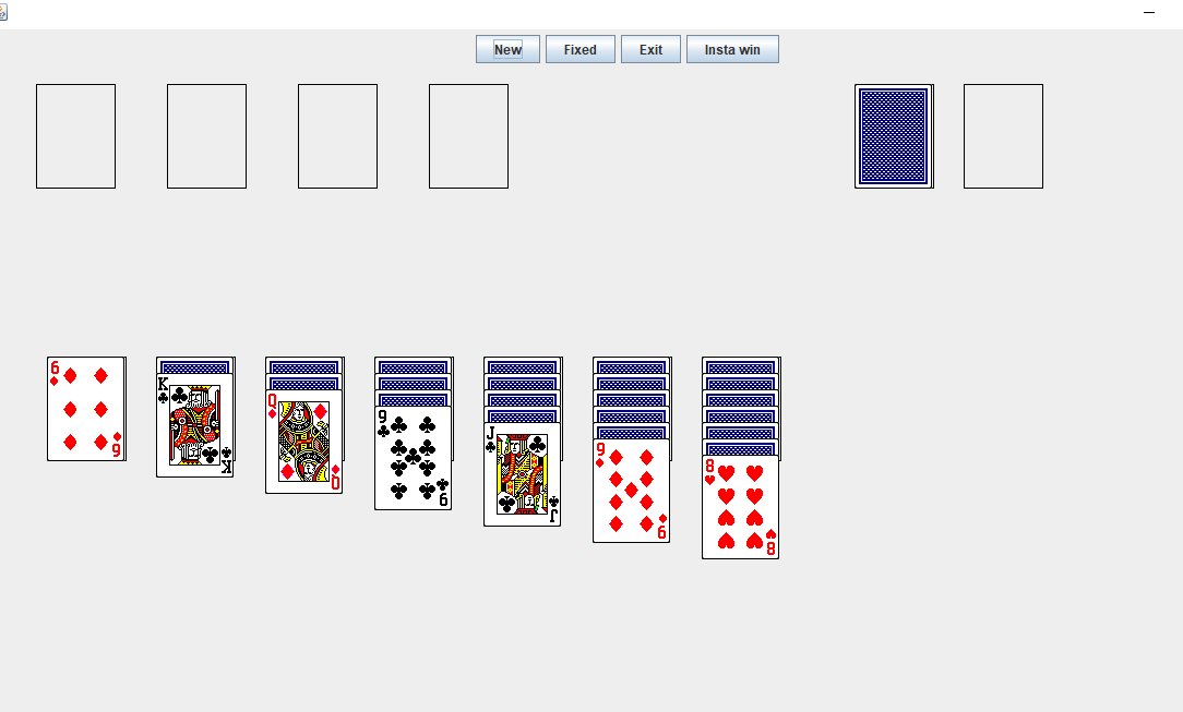 GitHub - espen21/solitaire: solitaire game written in java