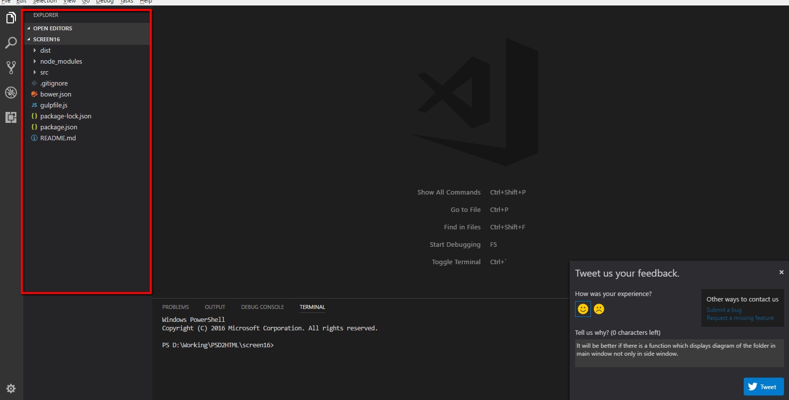 File Structure View in Main Window · Issue #39495 · microsoft/vscode ...