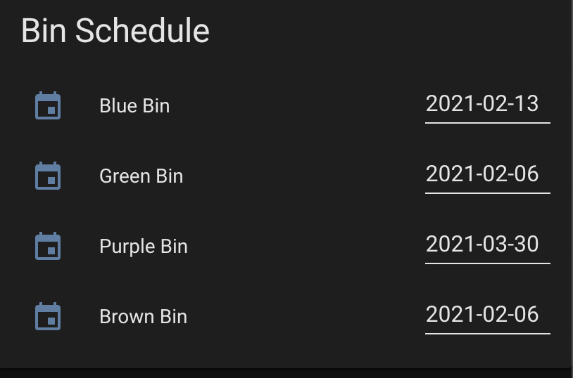 GitHub gsdevme/glasgowbincollectionmqtt Single purpose service to
