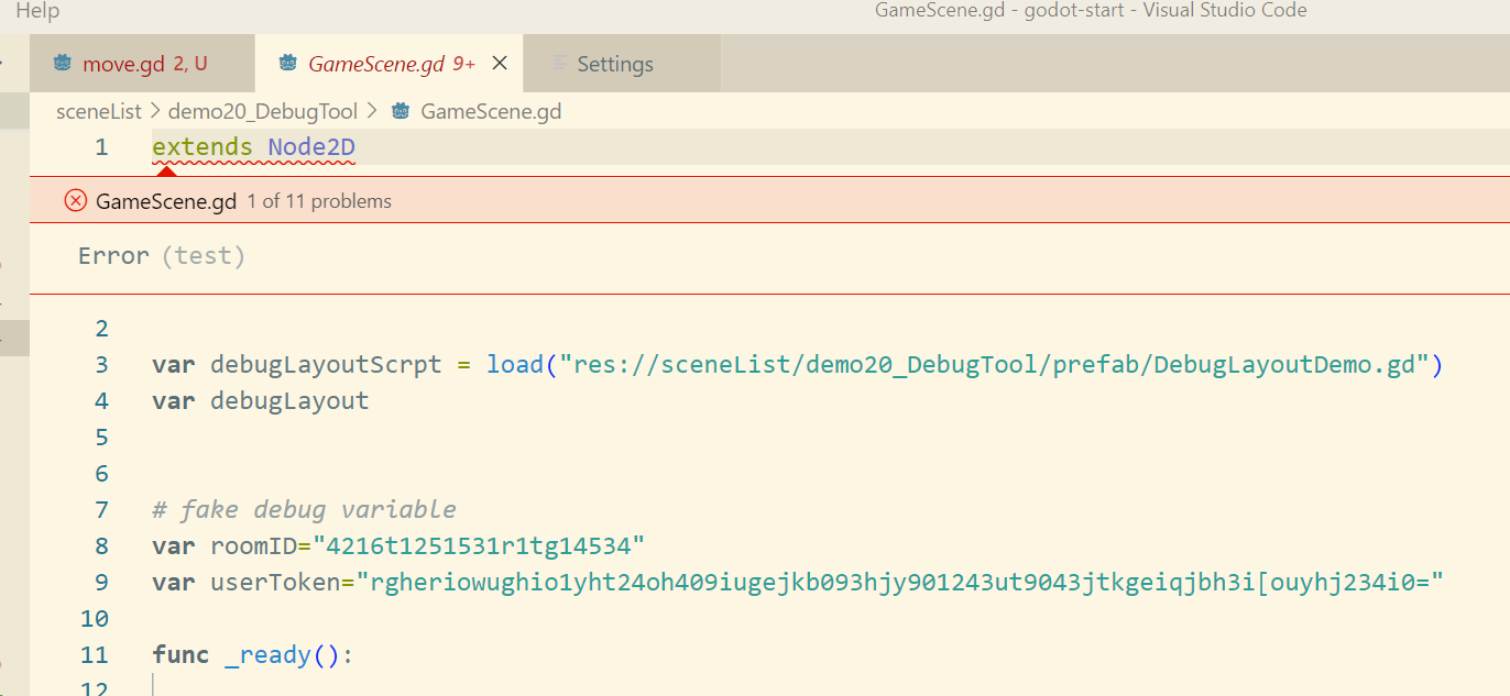 Strange syntax error ： Error(test) · Issue #390 · godotengine/godot ...