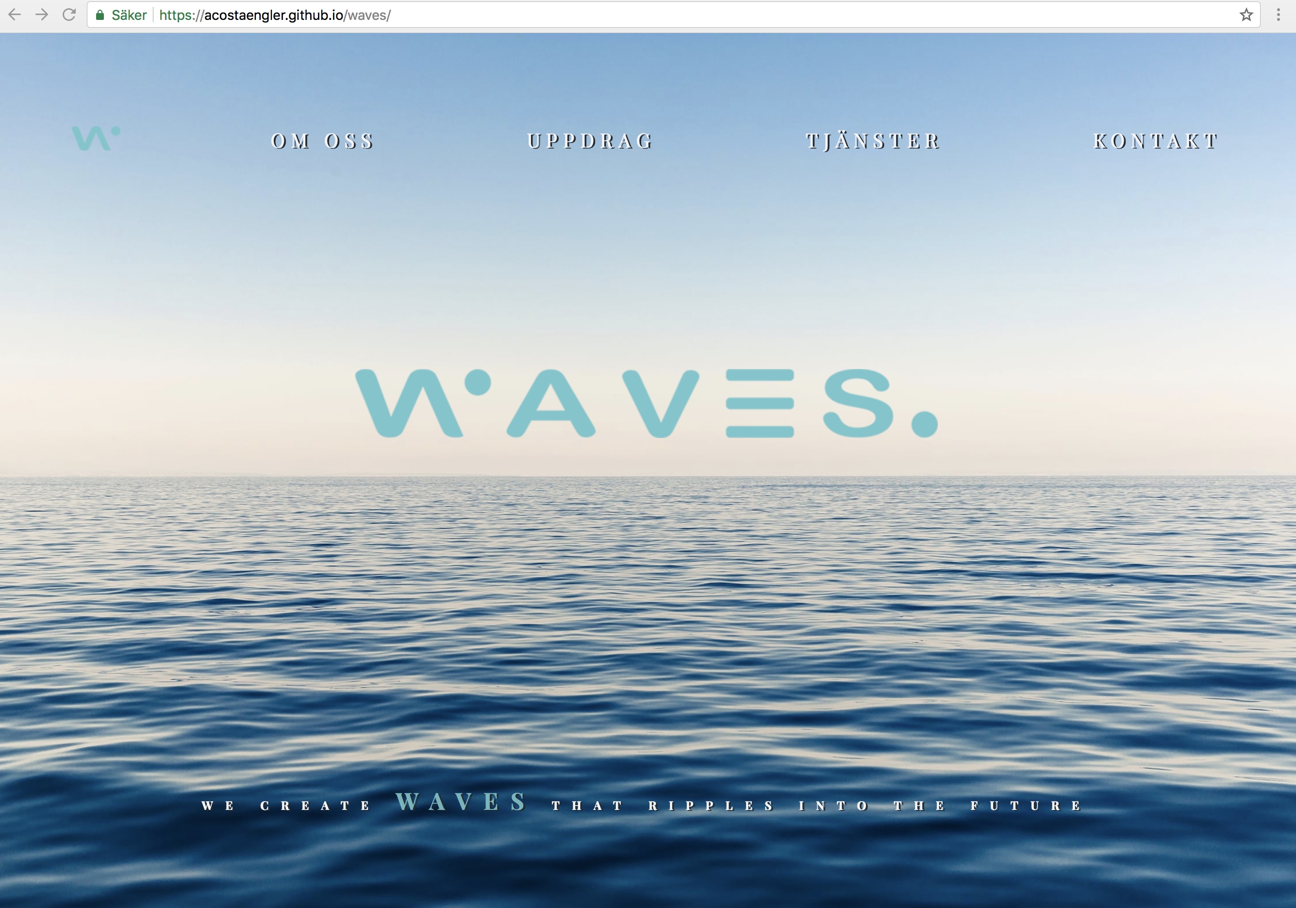 GitHub - acostaengler/waves