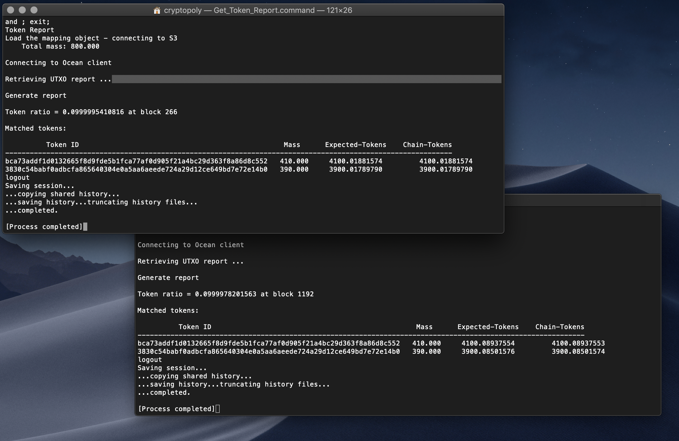 Token Counts Out · Issue #34 · commerceblock/asset-mapping · GitHub