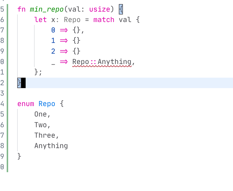 Autocompletion on Match arms has Inversed · Issue #4304 · rust-lang ...