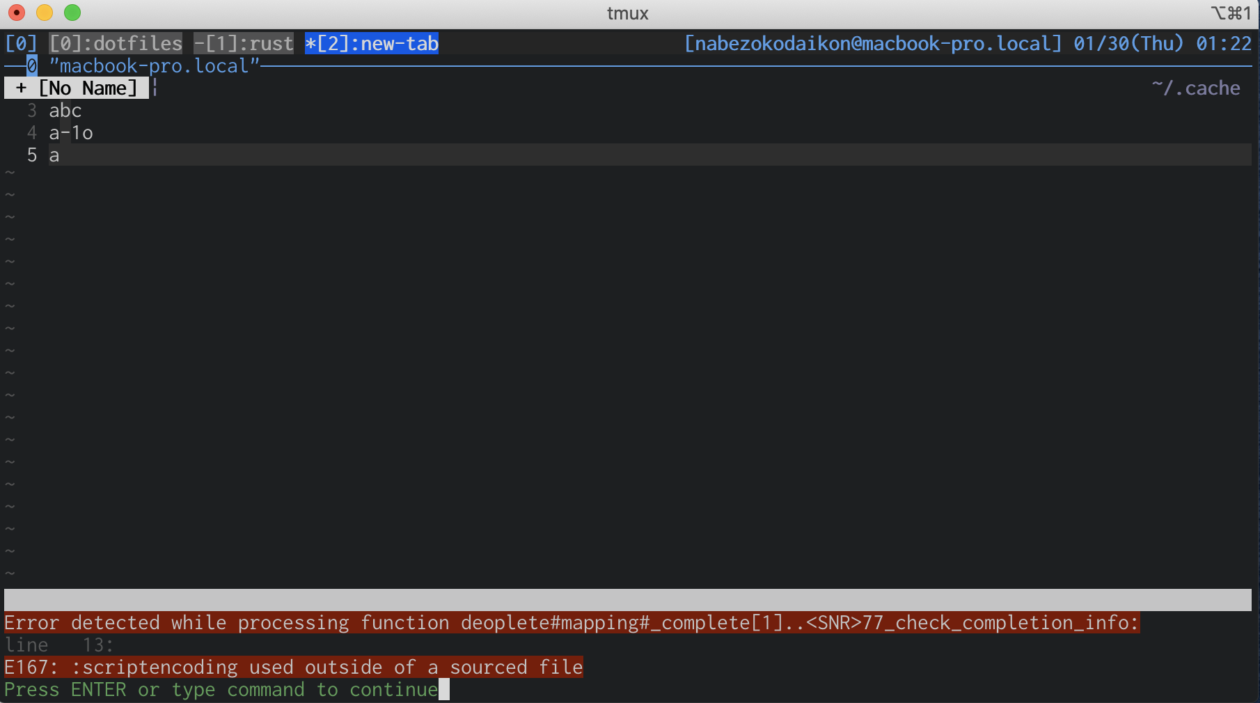 I can't complement it. · Issue #1060 · Shougo/deoplete.nvim · GitHub