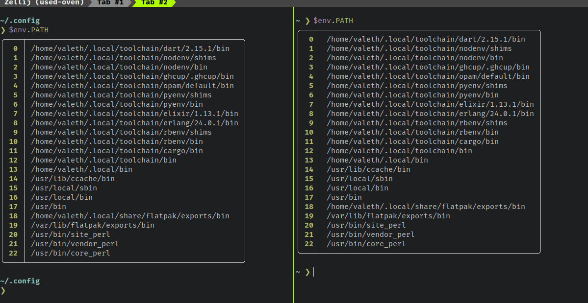 Tables are cut off when using multiline prompt · Issue #4994 · nushell ...