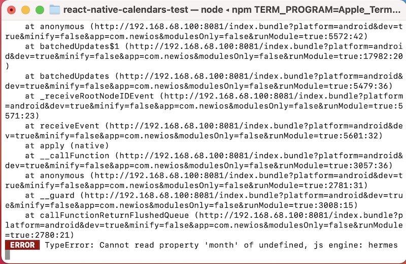component is not working properly when Hermes is enabled · Issue #1934 ...