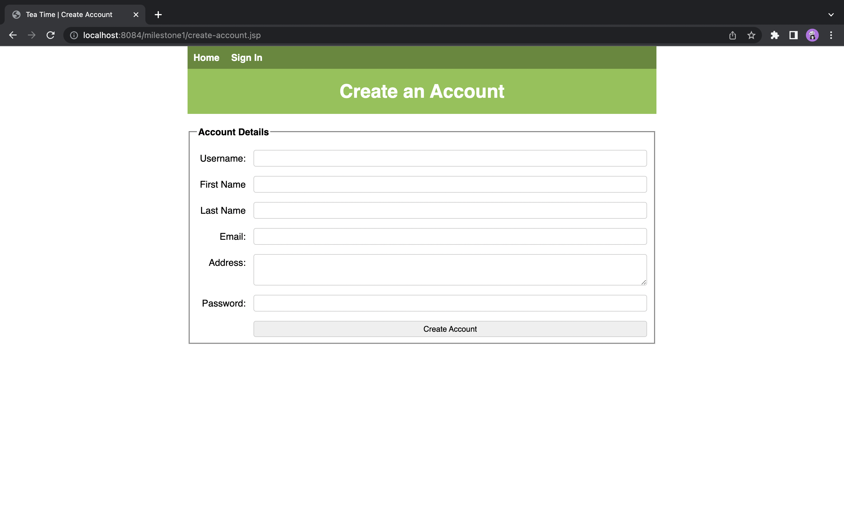 GitHub - hongyuhuang/Tea-Time-Server-Side: Web application that is ...