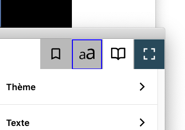in reader topbar button isn't alligned · Issue #741 · edrlab/thorium ...