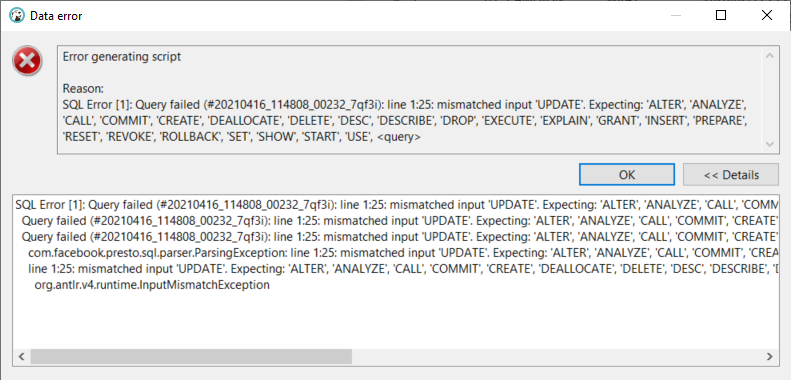 Data cannot be updated using UI · Issue #12116 · dbeaver/dbeaver · GitHub