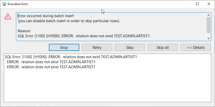 Export to and from non-default database isn't possible · Issue #14061 ...
