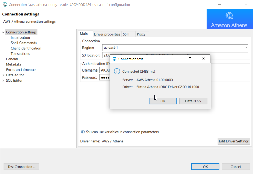 Cannot create connection to Athena · Issue #14015 · dbeaver/dbeaver ...
