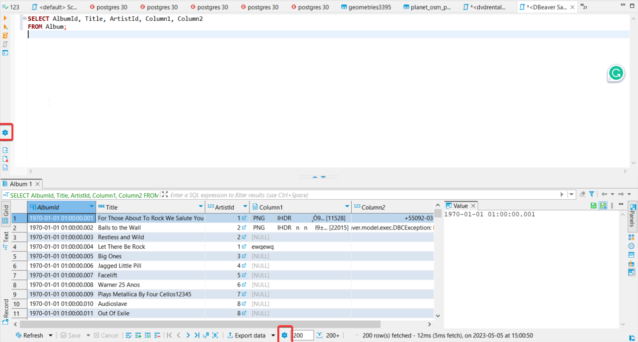 Menu Bar Free Sql Add option to Customize Toolbar for SQL and Data editor preferences ...