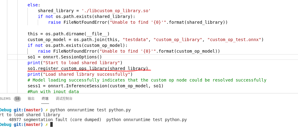 custom_op_library test in python cause segmentation fault · Issue #8829 ...